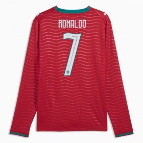 Portugal Ronaldo 7 Domaći Nogometni Dresovi SP 2026 L/S