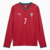 Portugal Ronaldo 7 Domaći Nogometni Dresovi SP 2026 L/S