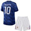 Francuska Mbappé 10 Dječji Domaći Nogometni Dresovi SP 2026 Francuska Mbappé 10 Dječji Domaći Nogometni Dresovi SP 2026