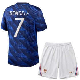 Francuska O. Dembele 7 Dječji Domaći Nogometni Dresovi SP 2026