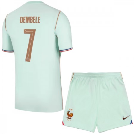 Francuska O. Dembele 7 Dječji Gostujući Nogometni Dresovi SP 2026 Francuska O. Dembele 7 Dječji Gostujući Nogometni Dresovi SP 2026