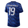 Francuska Theo Hernandez 19 Domaći Nogometni Dresovi SP 2026