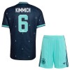 Njemačka Kimmich 6 Dječji Gostujući Nogometni Dresovi SP 2026 Njemačka Kimmich 6 Dječji Gostujući Nogometni Dresovi SP 2026