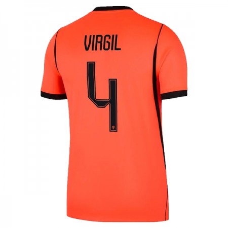 Nizozemska Virgil 4 Domaći Nogometni Dresovi SP 2026 Nizozemska Virgil 4 Domaći Nogometni Dresovi SP 2026