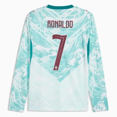 Portugal Ronaldo 7 Gostujući Nogometni Dresovi SP 2026 L/S Portugal Ronaldo 7 Gostujući Nogometni Dresovi SP 2026 L/S