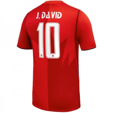 Kanada J. David 10 Domaći Nogometni Dresovi SP 2026 Kanada J. David 10 Domaći Nogometni Dresovi SP 2026