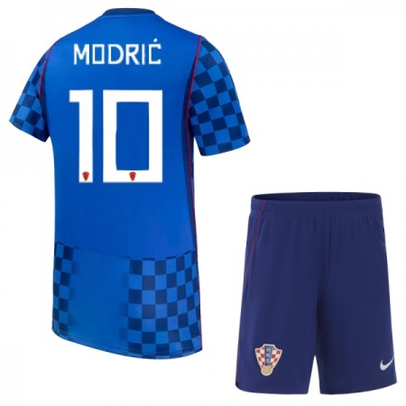 Hrvatska Modrić 10 Dječji Gostujući Nogometni Dresovi SP 2026