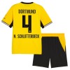 Borussia Dortmund N. Schlotterbeck 4 Dječji Domaći Nogometni Dresovi 2026-27 Borussia Dortmund N. Schlotterbeck 4 Dječji Domaći Nogometni Dresovi 2026-27