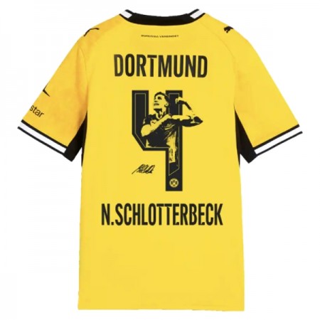 Borussia Dortmund N. Schlotterbeck 4 Domaći Nogometni Dresovi 2026-27 Posebno izdanje Borussia Dortmund N. Schlotterbeck 4 Domaći Nogometni Dresovi 2026-27 Posebno izdanje