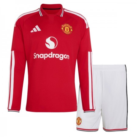 Manchester United Dječji Domaći Nogometni Dresovi 2026-27 L/S Manchester United Dječji Domaći Nogometni Dresovi 2026-27 L/S