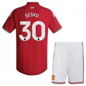 Manchester United Sesko 30 Dječji Domaći Nogometni Dresovi 2026-27