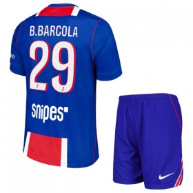 Paris Saint-Germain Bradley Barcola 29 Dječji Domaći Nogometni Dresovi 2026-27