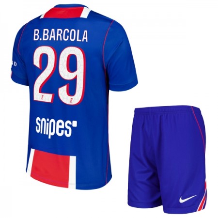 Paris Saint-Germain Bradley Barcola 29 Dječji Domaći Nogometni Dresovi 2026-27 Paris Saint-Germain Bradley Barcola 29 Dječji Domaći Nogometni Dresovi 2026-27