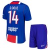 Paris Saint-Germain Desire Doue 14 Dječji Domaći Nogometni Dresovi 2026-27 Paris Saint-Germain Desire Doue 14 Dječji Domaći Nogometni Dresovi 2026-27
