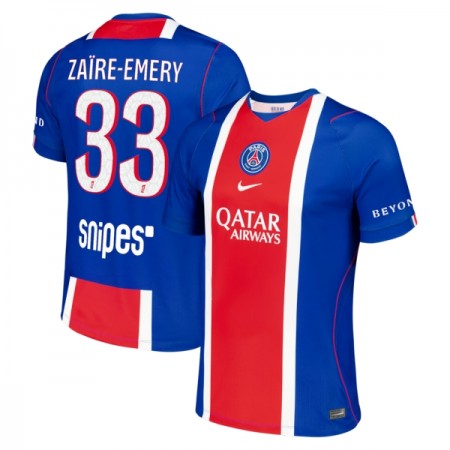 Paris Saint-Germain Zaire Emery 33 Domaći Nogometni Dresovi 2026-27 Paris Saint-Germain Zaire Emery 33 Domaći Nogometni Dresovi 2026-27