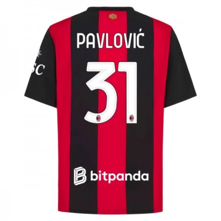 AC Milan Pavlovic 31 Domaći Nogometni Dresovi 2026-27