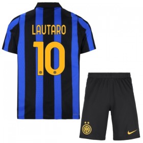 Inter Milan Lautaro 10 Dječji Domaći Nogometni Dresovi 2026-27