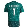 Liverpool A. Becker 1 Golmanski Domaći Nogometni Dresovi 2026-27 Zelena Liverpool A. Becker 1 Golmanski Domaći Nogometni Dresovi 2026-27 Zelena