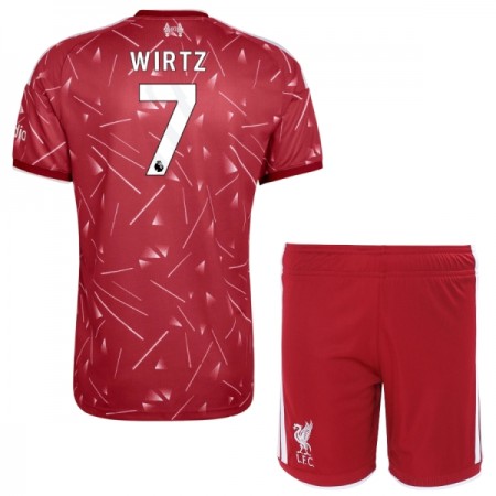Liverpool Wirtz 7 Dječji Domaći Nogometni Dresovi 2026-27