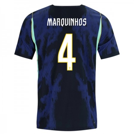 Brazil Marquinhos 4 Gostujući Nogometni Dresovi SP 2026