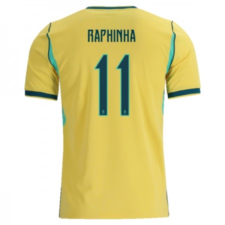 Brazil Raphinha 11 Domaći Nogometni Dresovi SP 2026