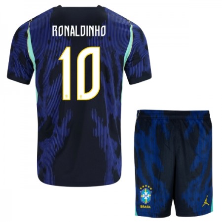 Brazil Ronaldinho 10 Dječji Gostujući Nogometni Dresovi SP 2026