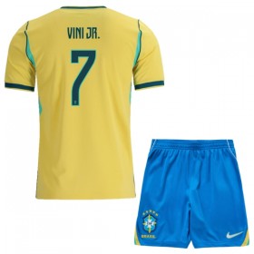 Brazil Vini JR. 7 Dječji Domaći Nogometni Dresovi SP 2026