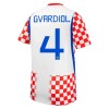 Hrvatska Gvardiol 4 Dječji Domaći Nogometni Dresovi SP 2026