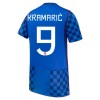 Hrvatska Kramaric 9 Gostujući Nogometni Dresovi SP 2026