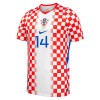 Hrvatska Perišić 14 Dječji Domaći Nogometni Dresovi SP 2026