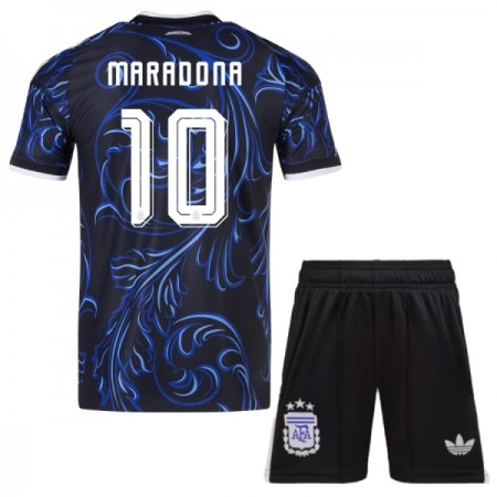 Argentina Maradona 10 Dječji Gostujući Nogometni Dresovi SP 2026