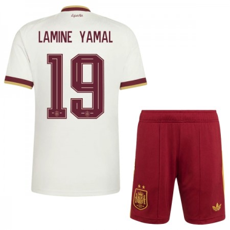 Španjolska 2 Stars Lamine Yamal 19 Dječji Gostujući Nogometni Dresovi SP 2026 Španjolska 2 Stars Lamine Yamal 19 Dječji Gostujući Nogometni Dresovi SP 2026