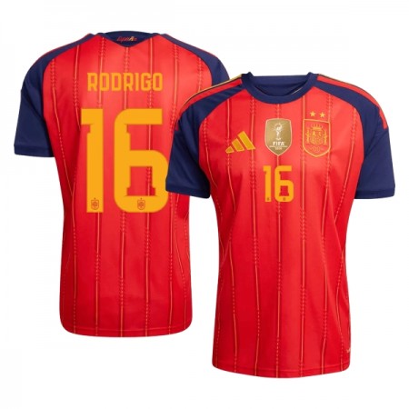 Španjolska 2 Stars Rodrigo 16 Domaći Nogometni Dresovi SP 2026 Španjolska 2 Stars Rodrigo 16 Domaći Nogometni Dresovi SP 2026