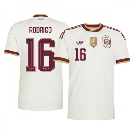 Španjolska 2 Stars Rodrigo 16 Gostujući Nogometni Dresovi SP 2026