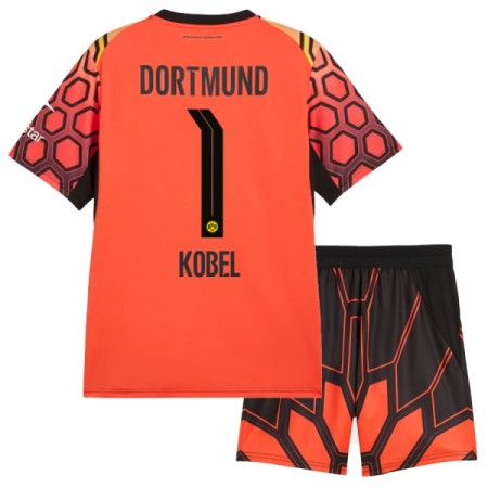 Borussia Dortmund Kobel 1 Golmanski Dječji Domaći Nogometni Dresovi 2026-27 Naranča Borussia Dortmund Kobel 1 Golmanski Dječji Domaći Nogometni Dresovi 2026-27 Naranča
