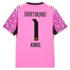 Borussia Dortmund Kobel 1 Golmanski Gostujući Nogometni Dresovi 2026-27 Ružičasta Borussia Dortmund Kobel 1 Golmanski Gostujući Nogometni Dresovi 2026-27 Ružičasta