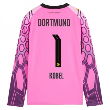 Borussia Dortmund Kobel 1 Golmanski Gostujući Nogometni Dresovi 2026-27 Ružičasta L/S Borussia Dortmund Kobel 1 Golmanski Gostujući Nogometni Dresovi 2026-27 Ružičasta L/S