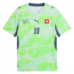 Švicarska Granit Xhaka 10 Gostujući Nogometni Dresovi SP 2026