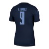 Urugvaj Luis Suarez 9 Gostujući Nogometni Dresovi SP 2026
