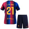FC Barcelona F. De Jong 21 Dječji Domaći Nogometni Dresovi 2026-27 FC Barcelona F. De Jong 21 Dječji Domaći Nogometni Dresovi 2026-27