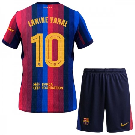 FC Barcelona Lamine Yamal 10 Dječji Domaći Nogometni Dresovi 2026-27 FC Barcelona Lamine Yamal 10 Dječji Domaći Nogometni Dresovi 2026-27