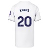 Tottenham Hotspur Kudus 20 Dječji Domaći Nogometni Dresovi 2026-27