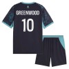 Olympique de Marseille Greenwood 10 Dječji Gostujući Nogometni Dresovi 2026-27 Olympique de Marseille Greenwood 10 Dječji Gostujući Nogometni Dresovi 2026-27