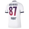 Paris Saint-Germain Joao Neves 87 Gostujući Nogometni Dresovi 2026-27