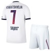 Paris Saint-Germain Kvaratskhelia 7 Dječji Gostujući Nogometni Dresovi 2026-27 Paris Saint-Germain Kvaratskhelia 7 Dječji Gostujući Nogometni Dresovi 2026-27
