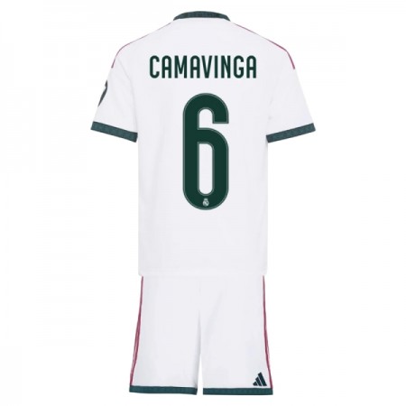 Real Madrid Camavinga 6 Dječji Domaći Nogometni Dresovi 2026-27 Real Madrid Camavinga 6 Dječji Domaći Nogometni Dresovi 2026-27