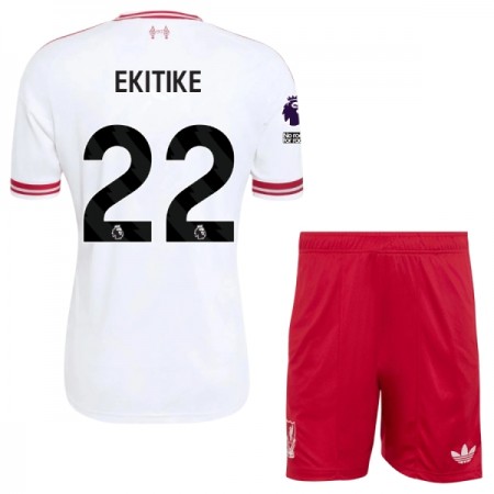 Liverpool Ekitike 22 Dječji Gostujući Nogometni Dresovi 2026-27 Liverpool Ekitike 22 Dječji Gostujući Nogometni Dresovi 2026-27