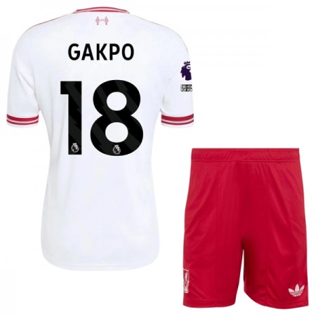 Liverpool Gakpo 18 Dječji Gostujući Nogometni Dresovi 2026-27 Liverpool Gakpo 18 Dječji Gostujući Nogometni Dresovi 2026-27