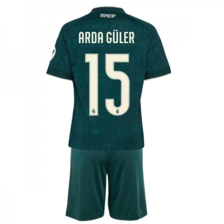 Real Madrid Arda Guler 15 Dječji Gostujući Nogometni Dresovi 2026-27 Real Madrid Arda Guler 15 Dječji Gostujući Nogometni Dresovi 2026-27