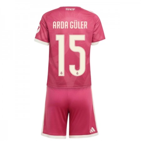 Real Madrid Arda Guler 15 Dječji Treći Nogometni Dresovi 2026-27 Real Madrid Arda Guler 15 Dječji Treći Nogometni Dresovi 2026-27
